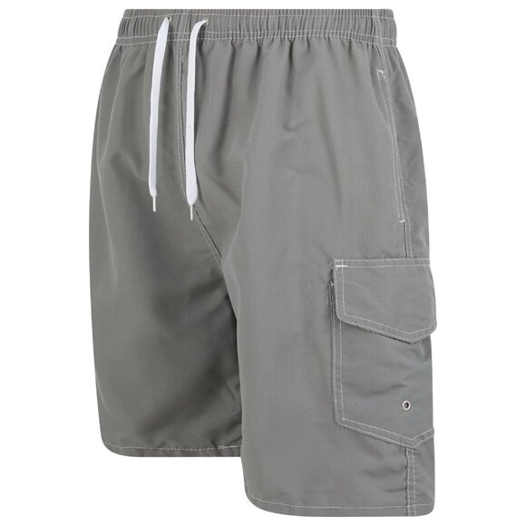 Mens Swimming Trunks Swim 3 Pockets Cargo Swimwear Beach Surf Shorts Board NEW - Picture 2 of 4